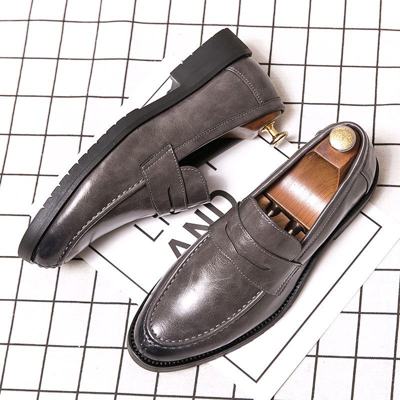 Men Vintage Faux Leather Penny - Formal Men Daily Wear Footwear recension och pris
