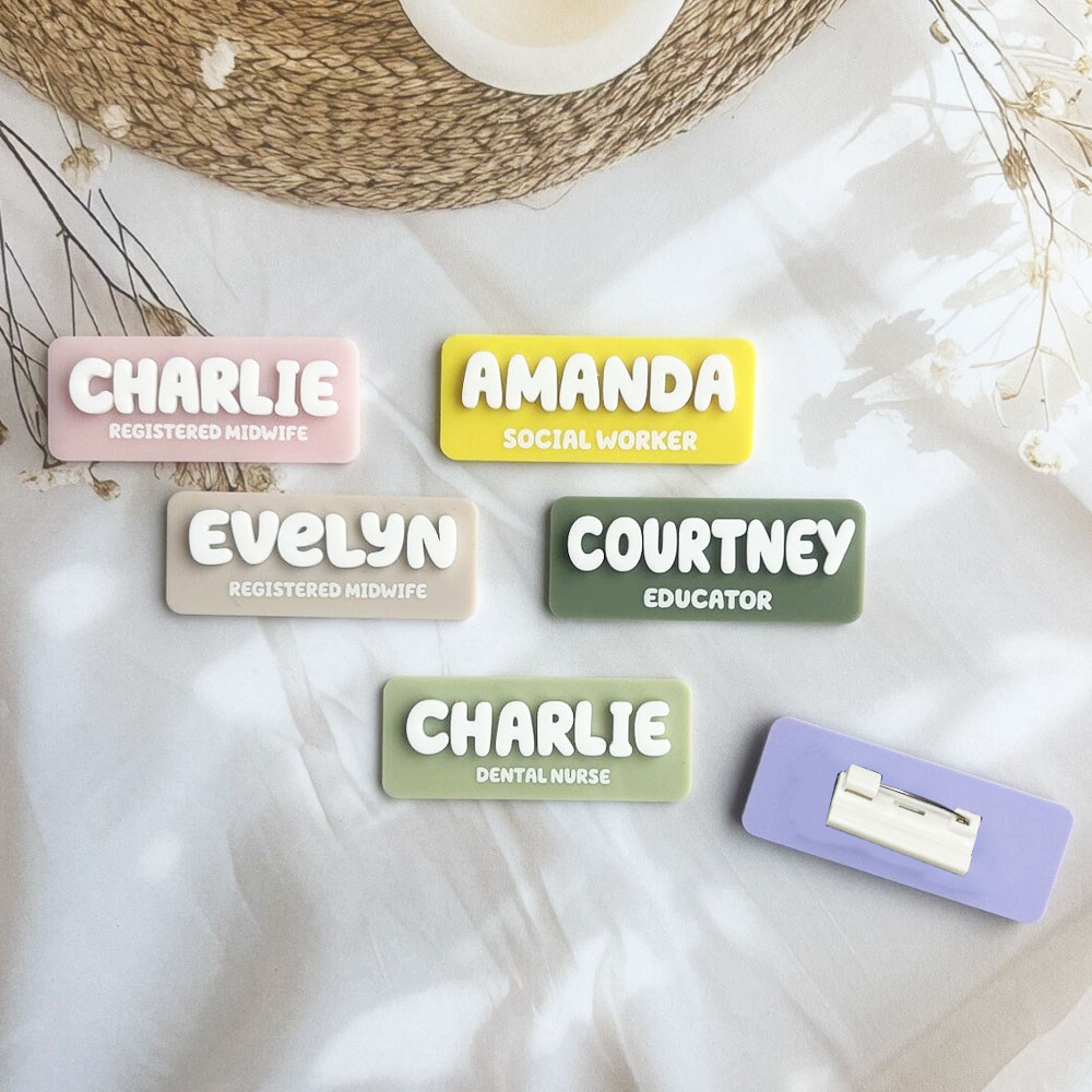 Custom Name Brooch Personalize - Tuxedo Lapel Pin recension och pris