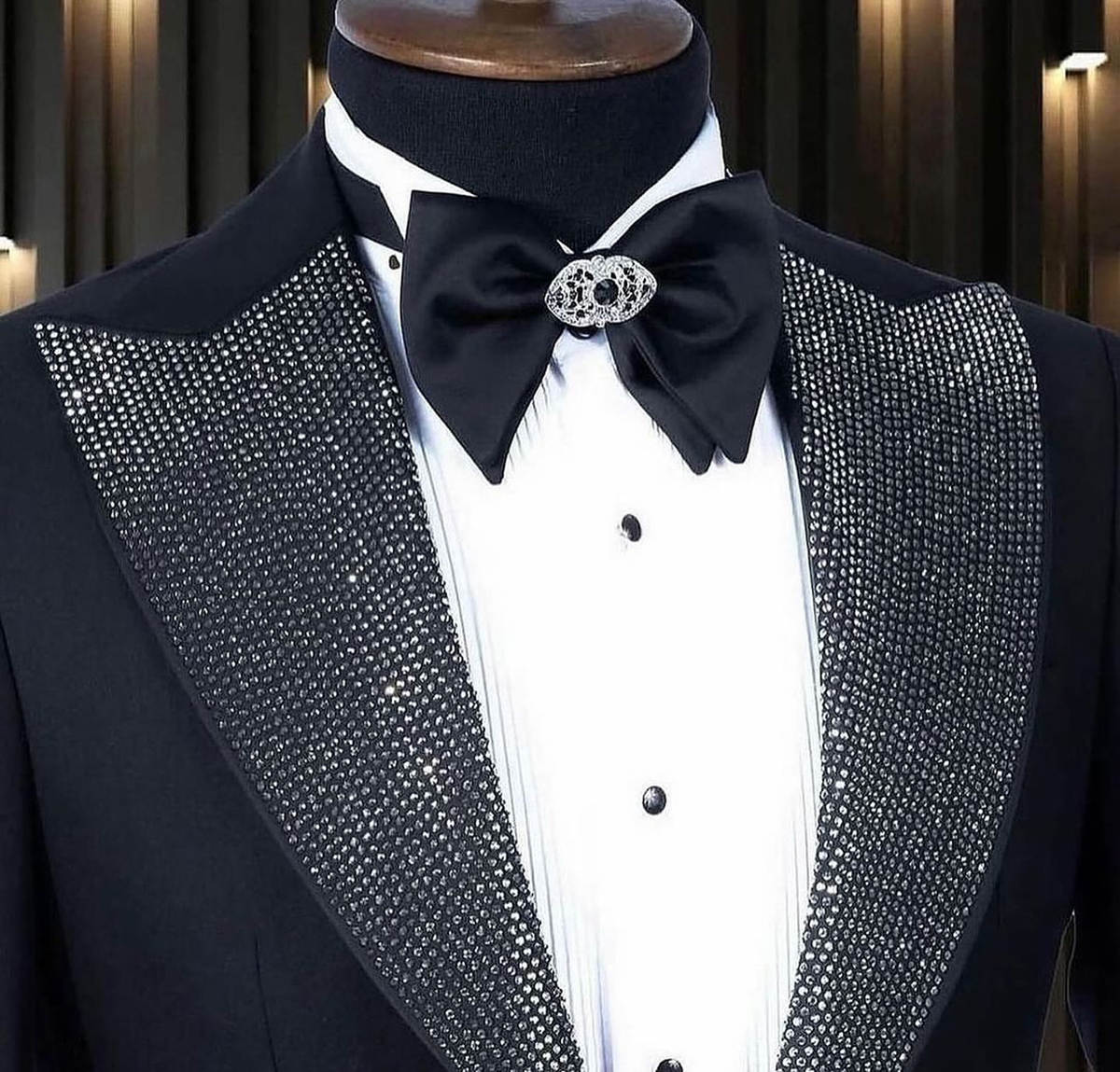 Formal Man Tuxedos Beaded 2 Pc - Men Formal Wear Modern recension och pris