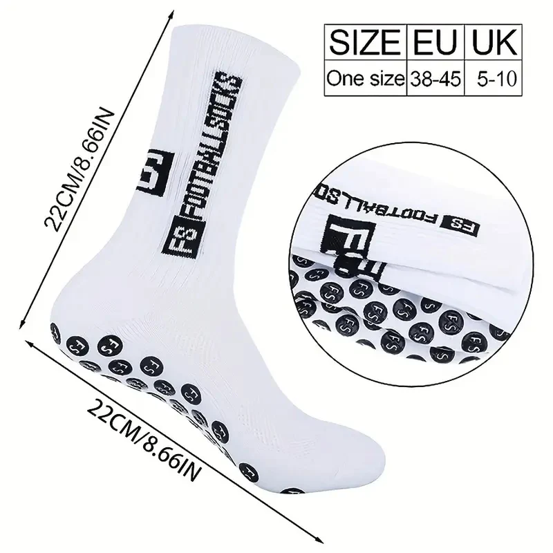 1Pairs Non-slip Football Socks - Sock Garter Men recension och pris