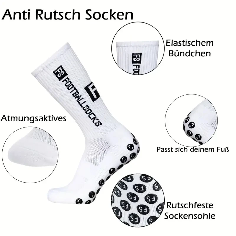 1Pairs Non-slip Football Socks - Sock Garter Men recension och pris